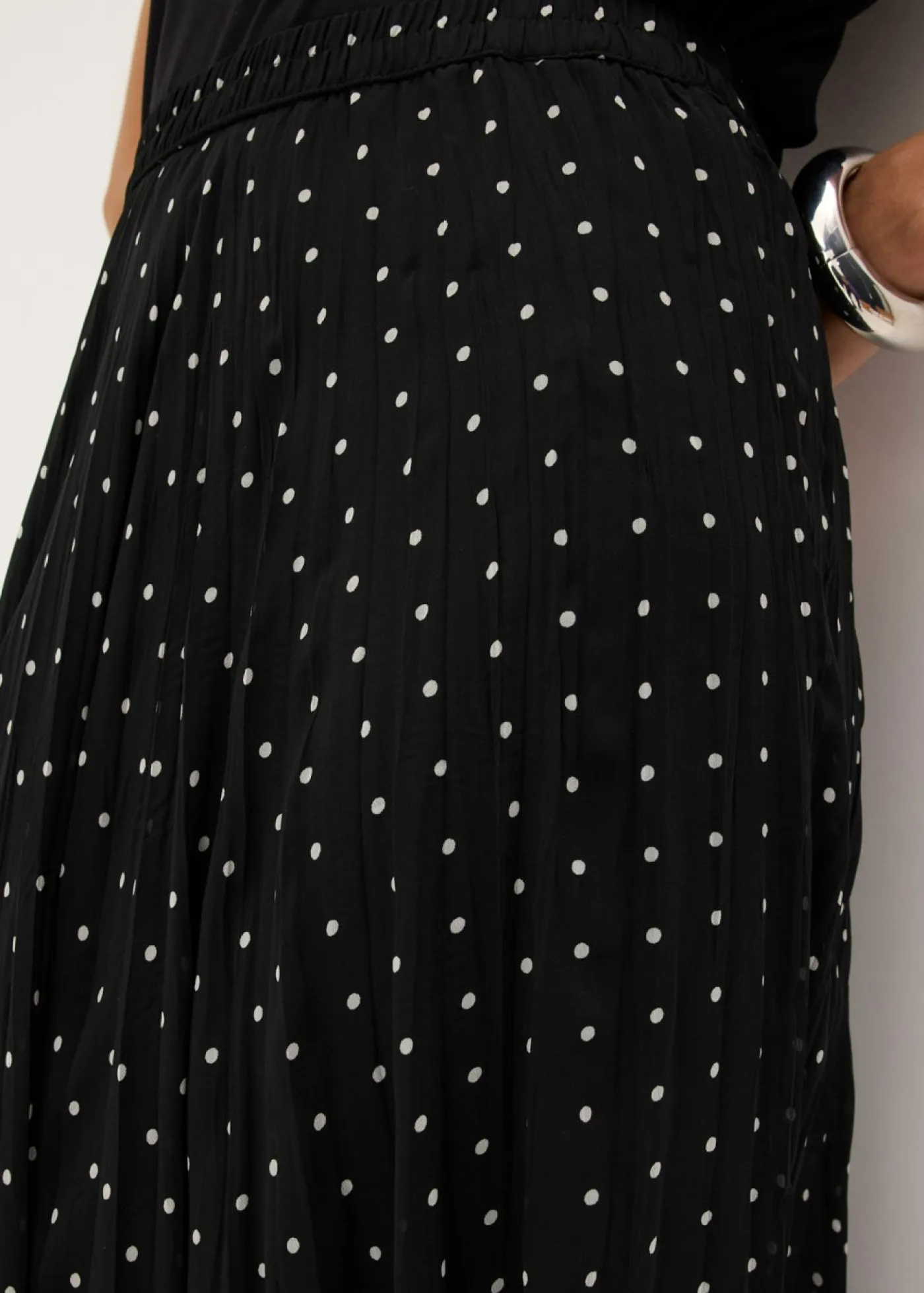 Best Falda de gasa con look arrugado Mujer Faldas|Novedades
