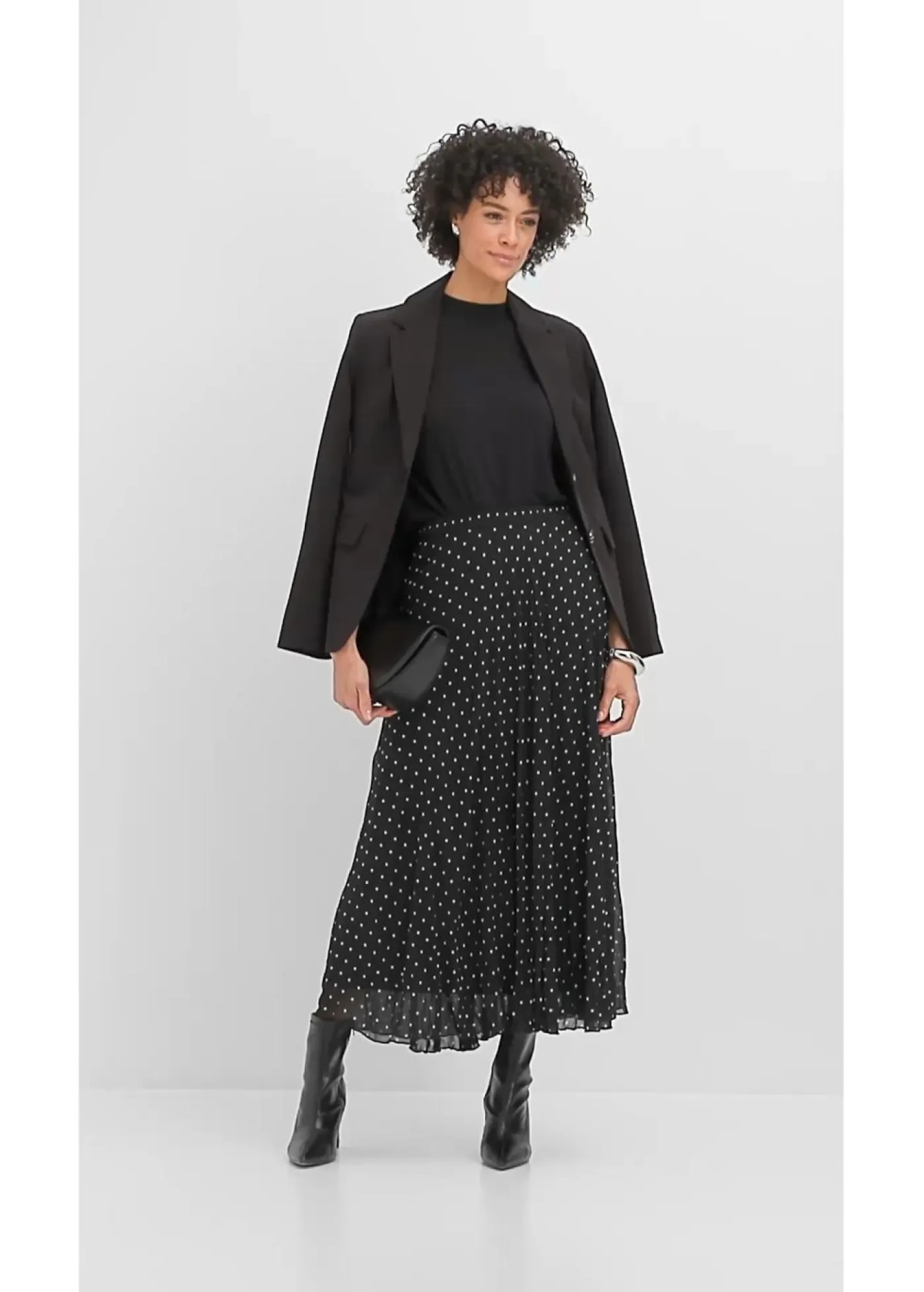 Best Falda de gasa con look arrugado Mujer Faldas|Novedades