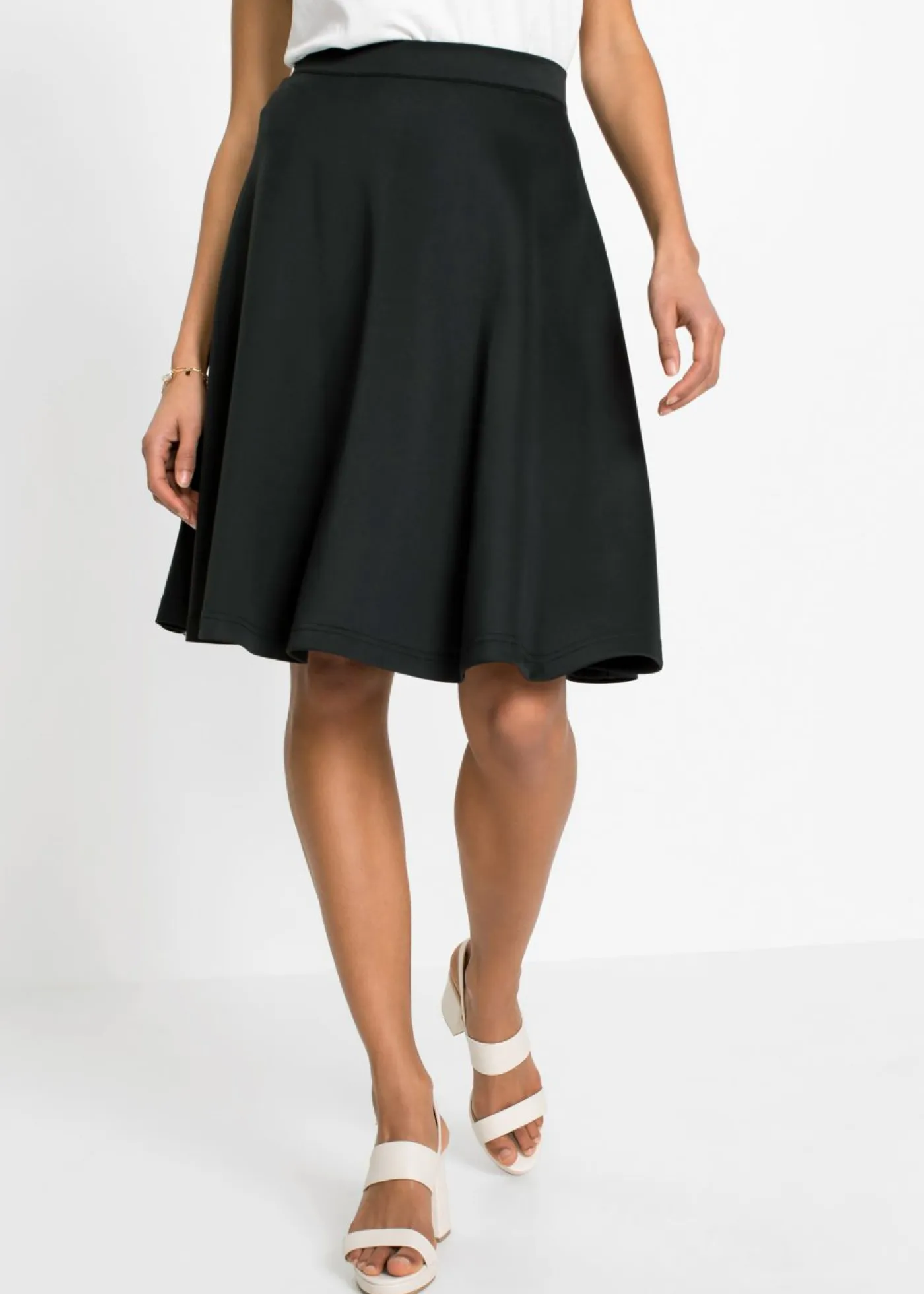 Online Falda de neopreno suave Mujer Faldas