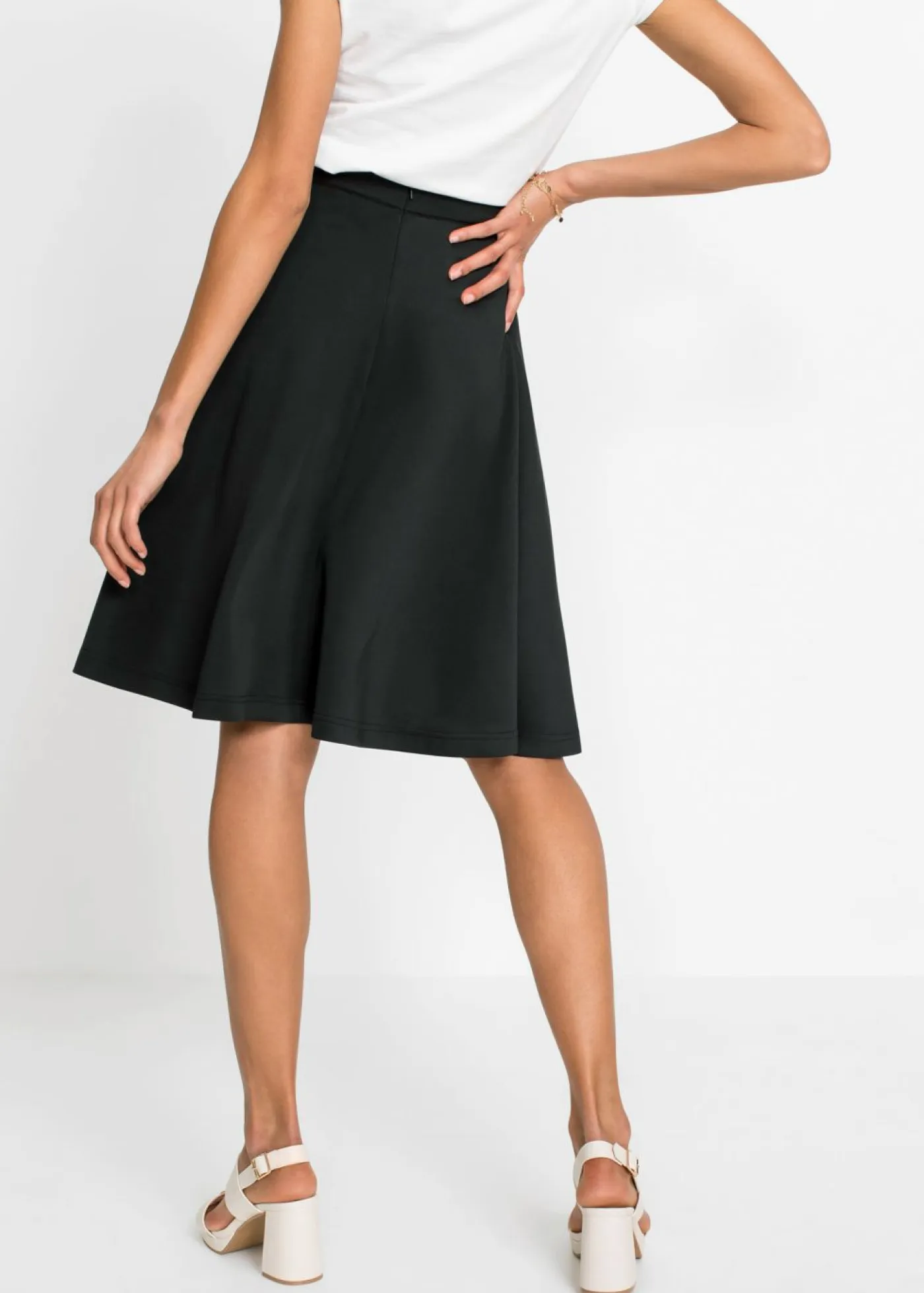 Online Falda de neopreno suave Mujer Faldas