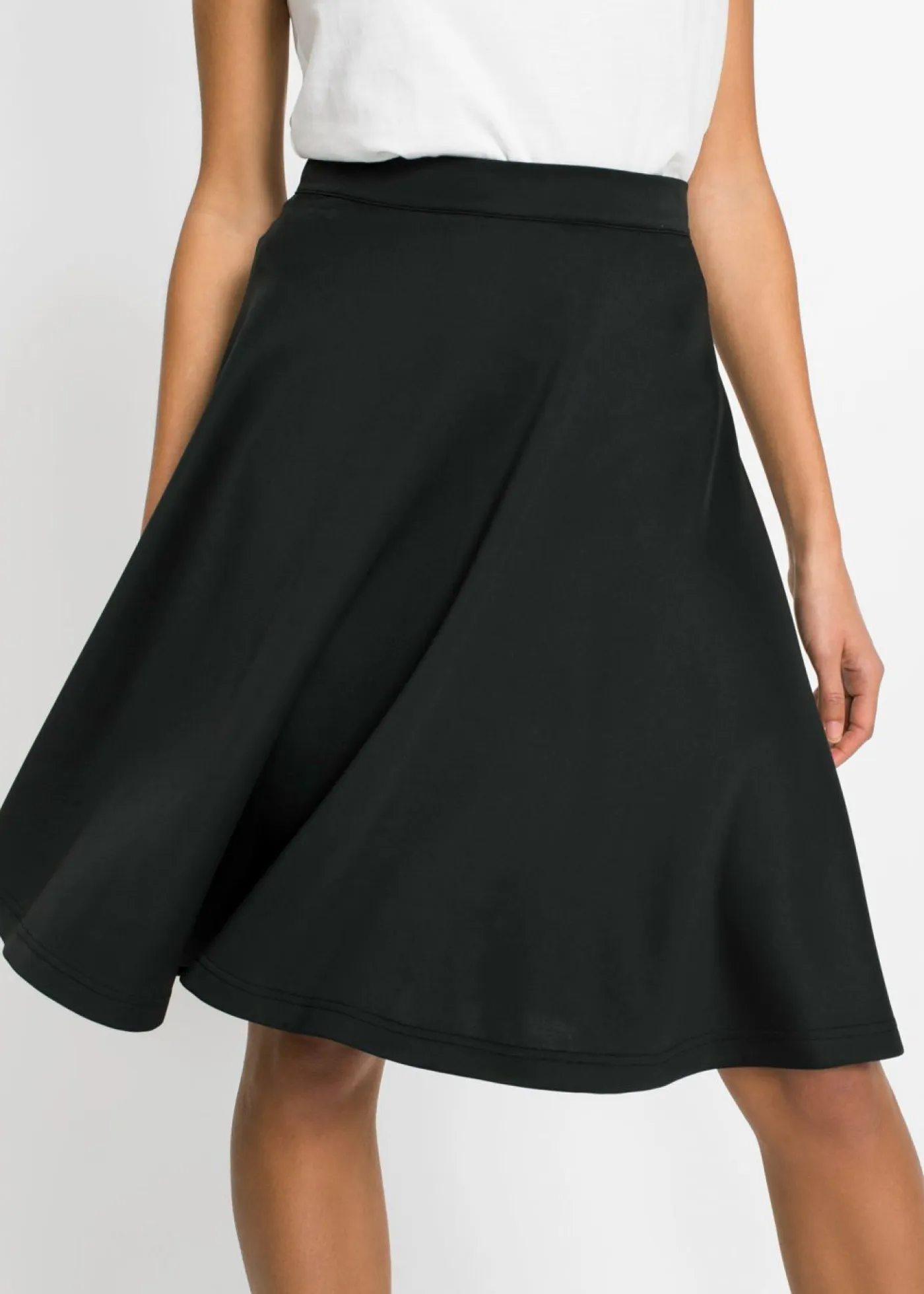 Online Falda de neopreno suave Mujer Faldas