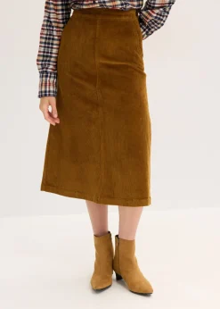 Outlet Falda de pana Mujer Faldas