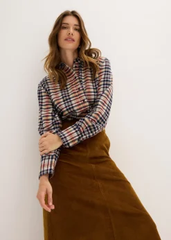 Outlet Falda de pana Mujer Faldas