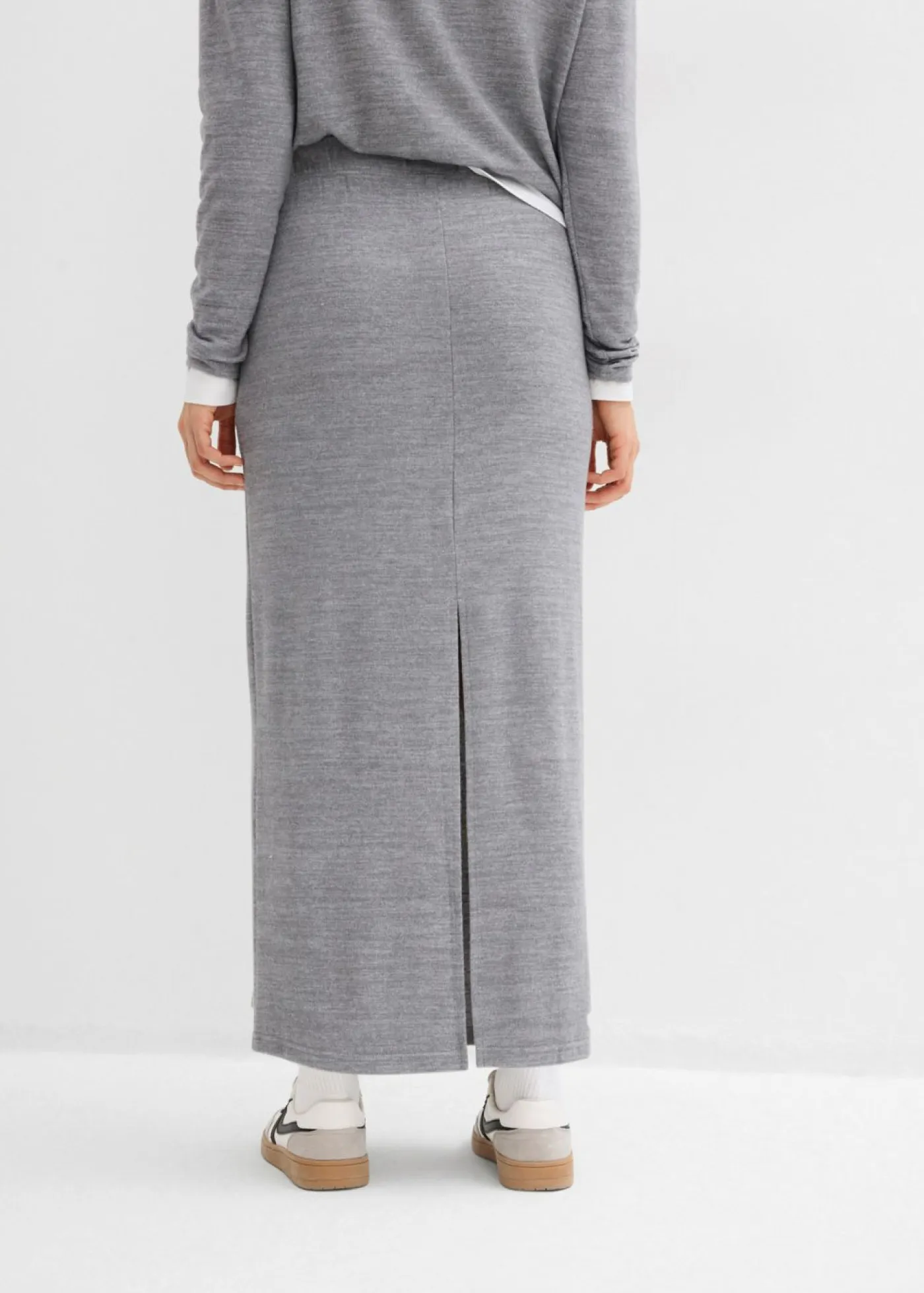 Online Falda de punto con aspecto de punto Mujer Faldas|Ropa Cómoda