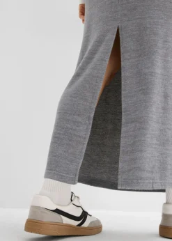 Online Falda de punto con aspecto de punto Mujer Faldas|Ropa Cómoda