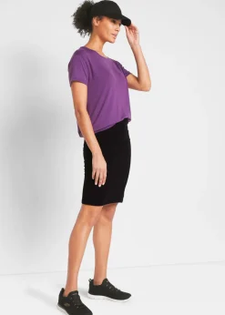 Online Falda de punto con pantalón de ciclismo Mujer Faldas