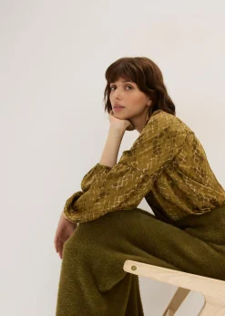 Discount Falda de punto de hilo metálico suave Mujer Faldas