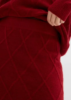 Discount Falda de punto trenzado Mujer Faldas