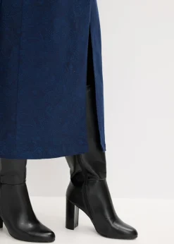 Outlet Falda elástica de algodón Mujer Faldas