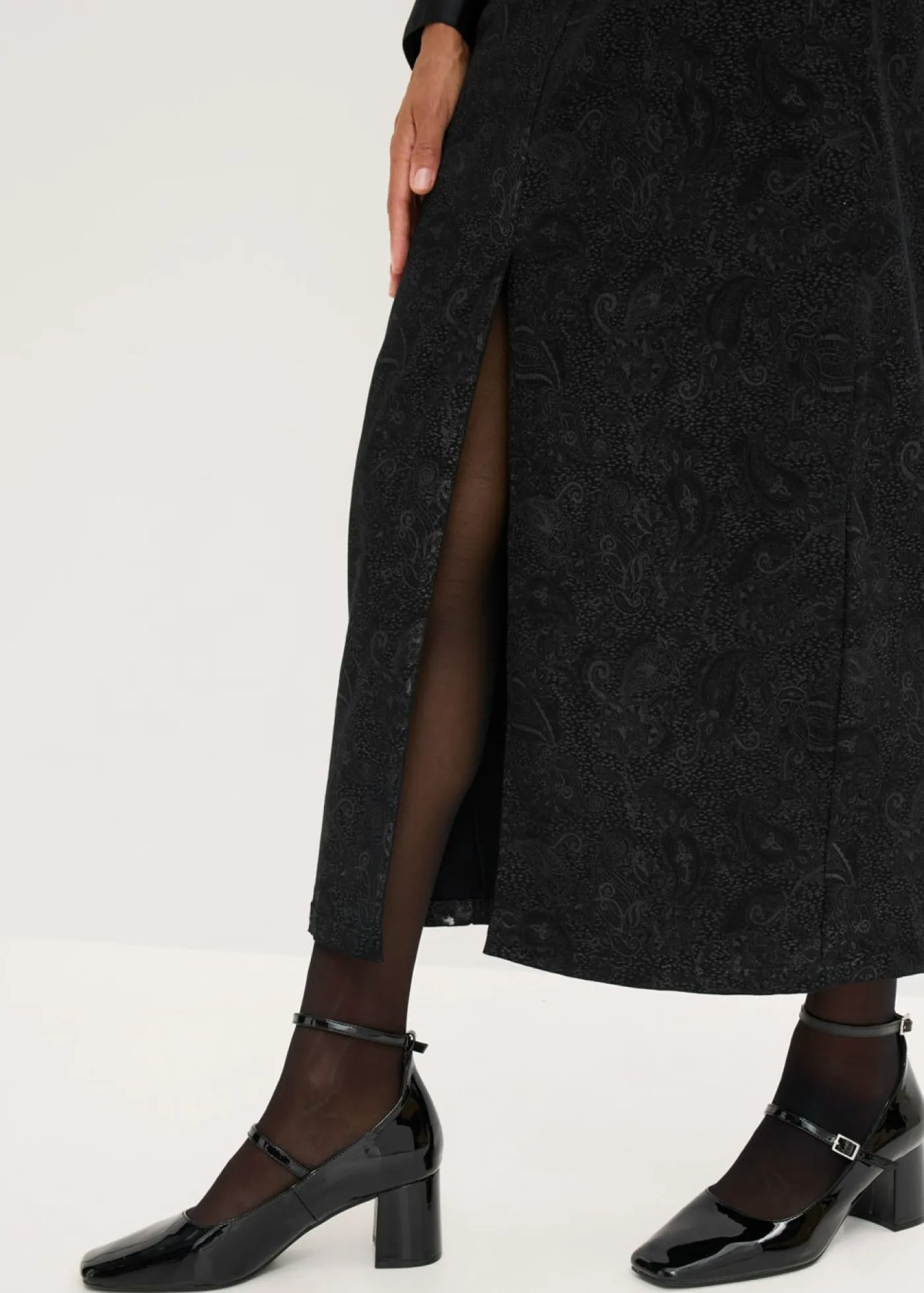 Discount Falda elástica de algodón Mujer Faldas