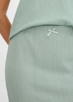New Falda larga de crepé ligero Mujer Conjuntos De Ropa|Faldas