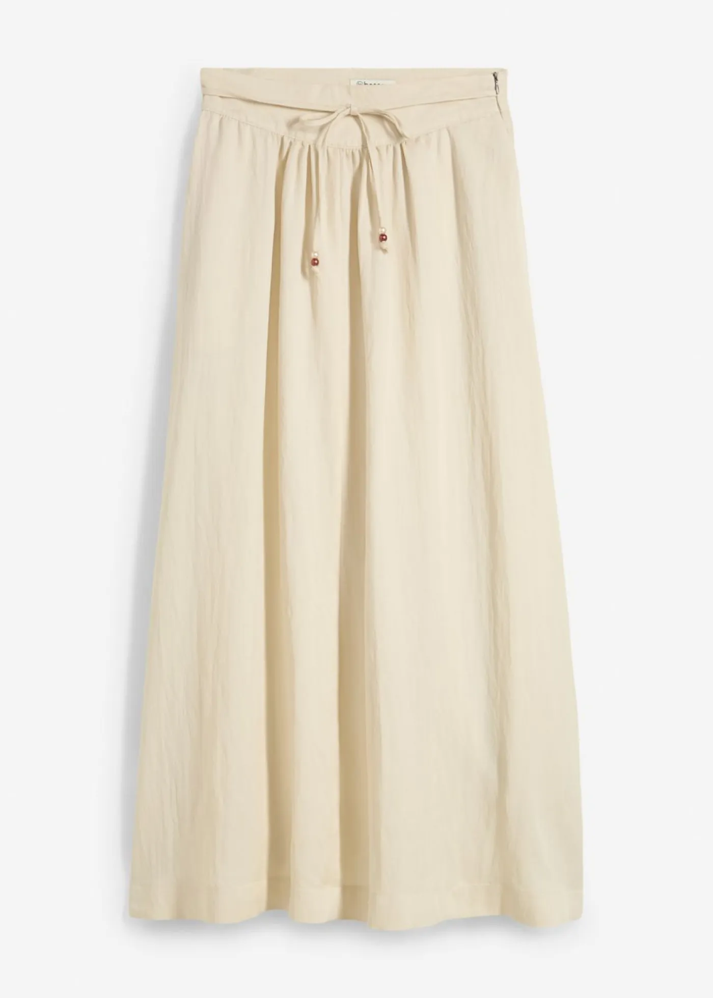 Outlet Falda larga de mezcla de lyocell fluido Mujer Faldas