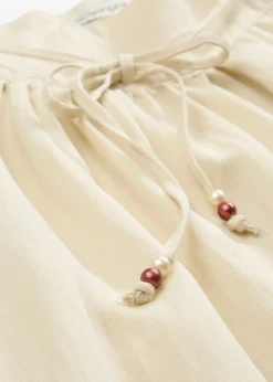Outlet Falda larga de mezcla de lyocell fluido Mujer Faldas