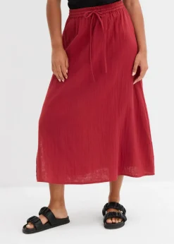 Discount Falda larga de muselina Mujer Faldas