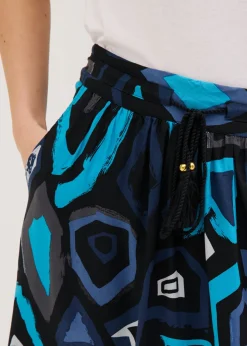 Online Falda larga de viscosa fluida Mujer Faldas|Novedades