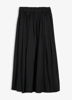 Outlet Falda maxi de mezcla de viscosa fluida Mujer Faldas