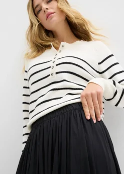 Outlet Falda maxi de mezcla de viscosa fluida Mujer Faldas