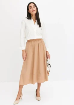 Best Falda midi Mujer Faldas