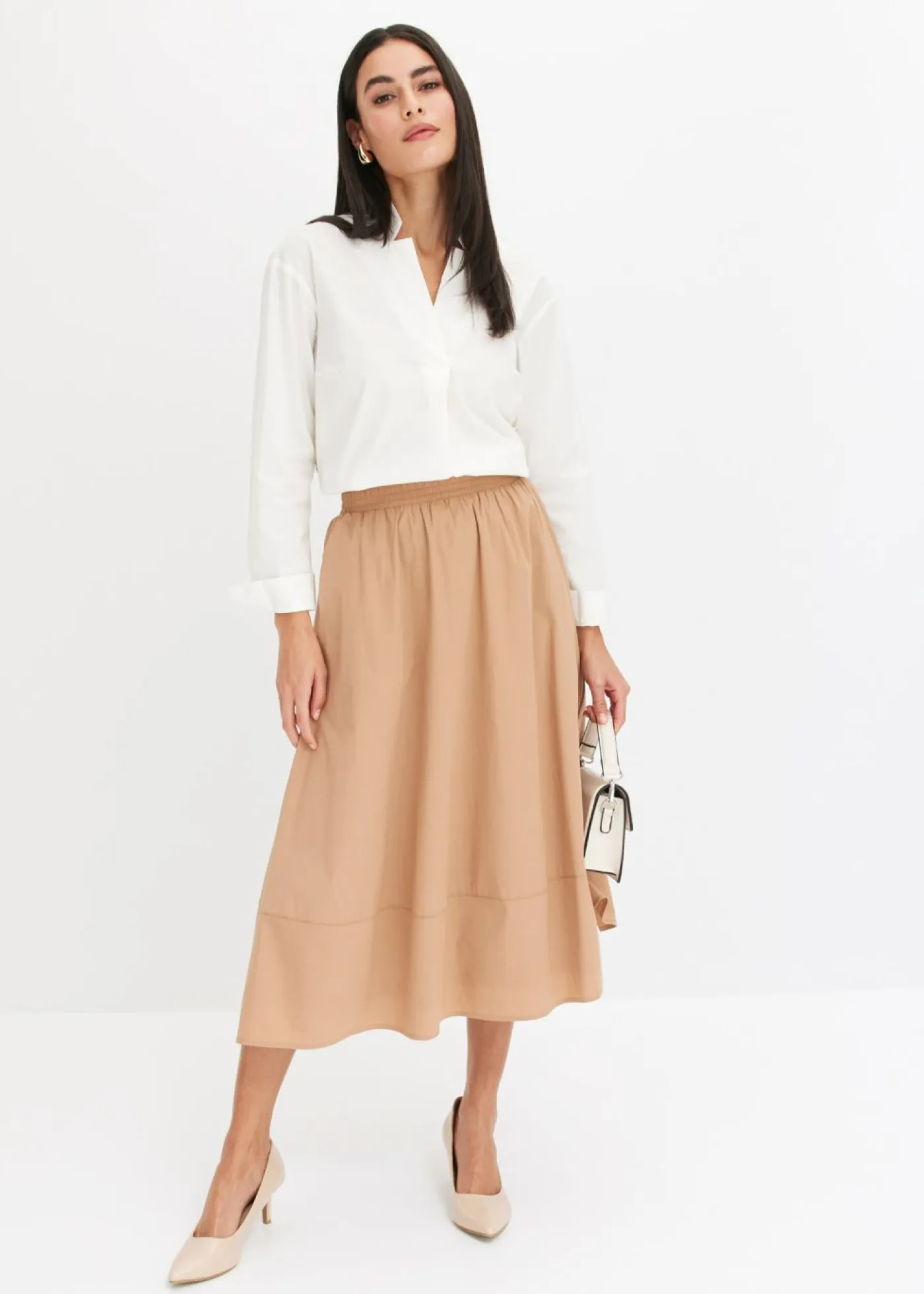 Best Falda midi Mujer Faldas