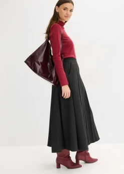 Best Falda midi Mujer Faldas|Tallas Pequeñas