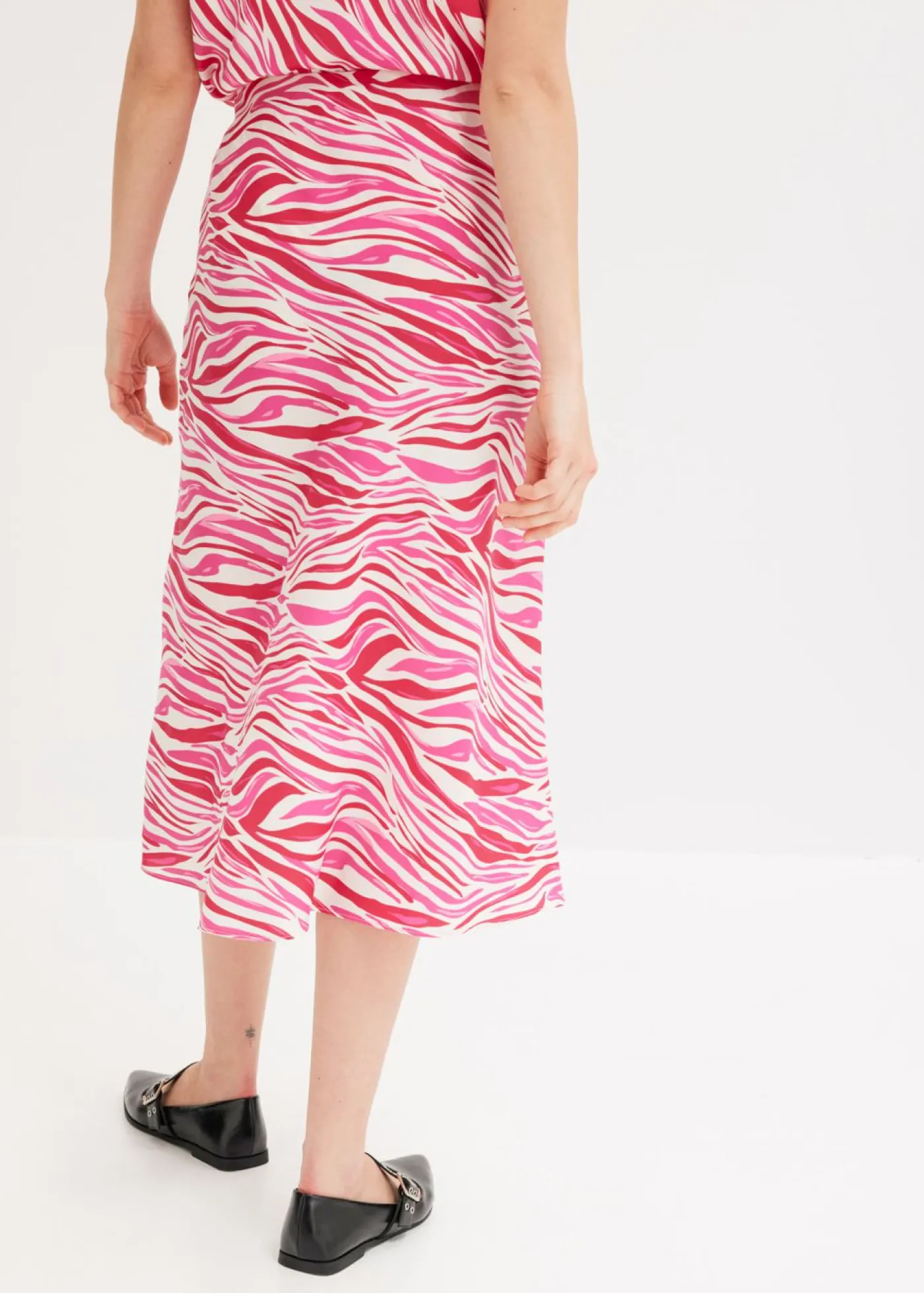 Discount Falda midi con cintura cómoda Mujer Faldas