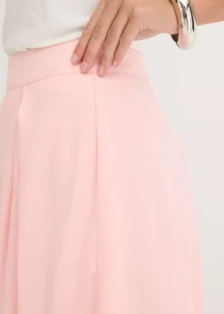 Clearance Falda midi con volantes Mujer Faldas