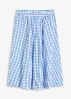Sale Falda midi de algodón puro Mujer Faldas
