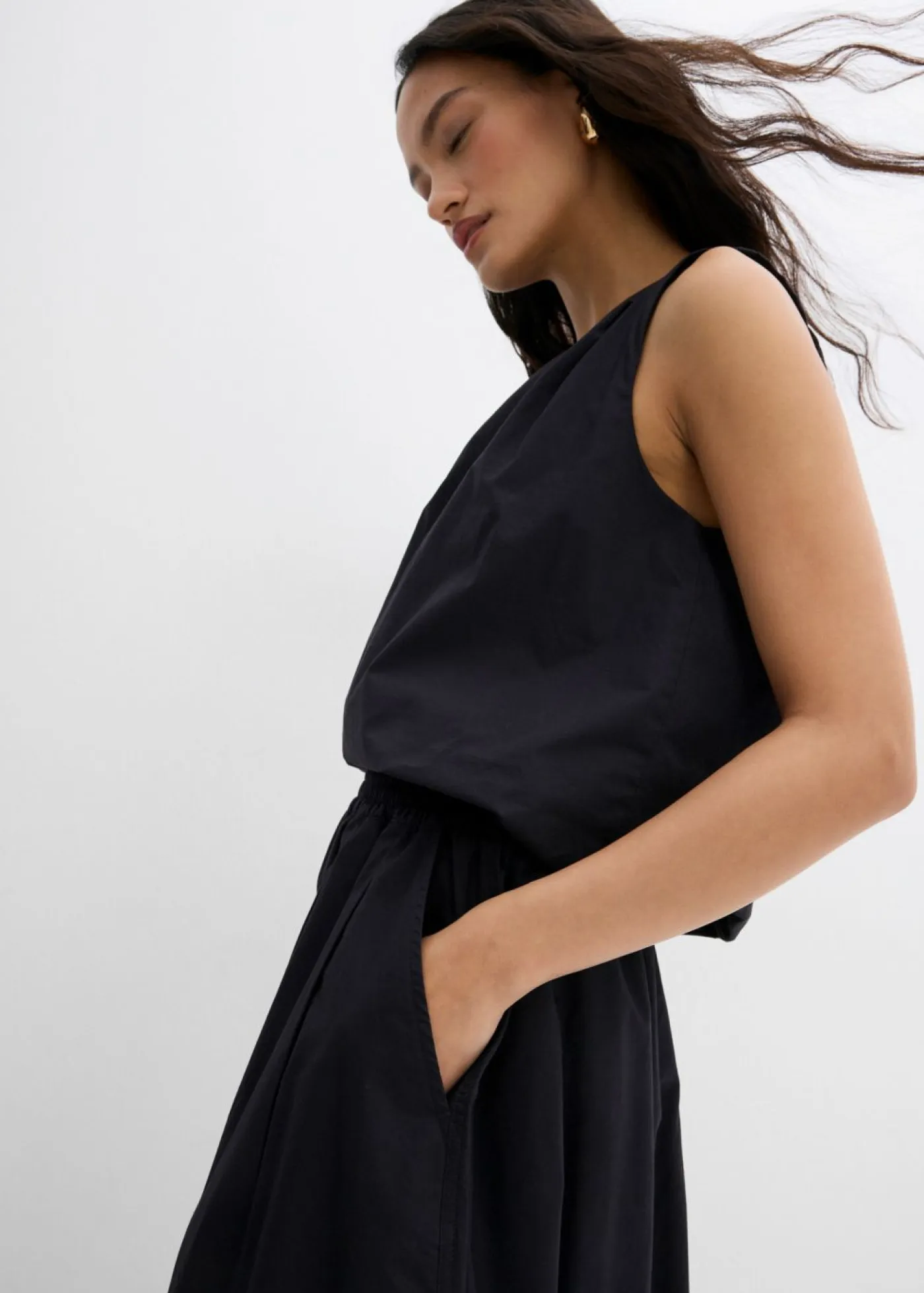 Outlet Falda midi de algodón puro Mujer Conjuntos De Ropa|Esenciales