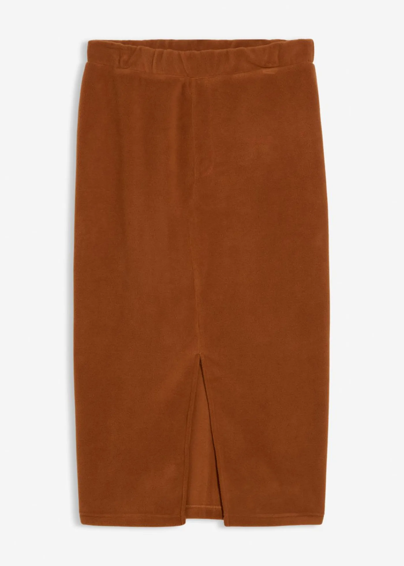 Hot Falda midi de forro polar Mujer Faldas