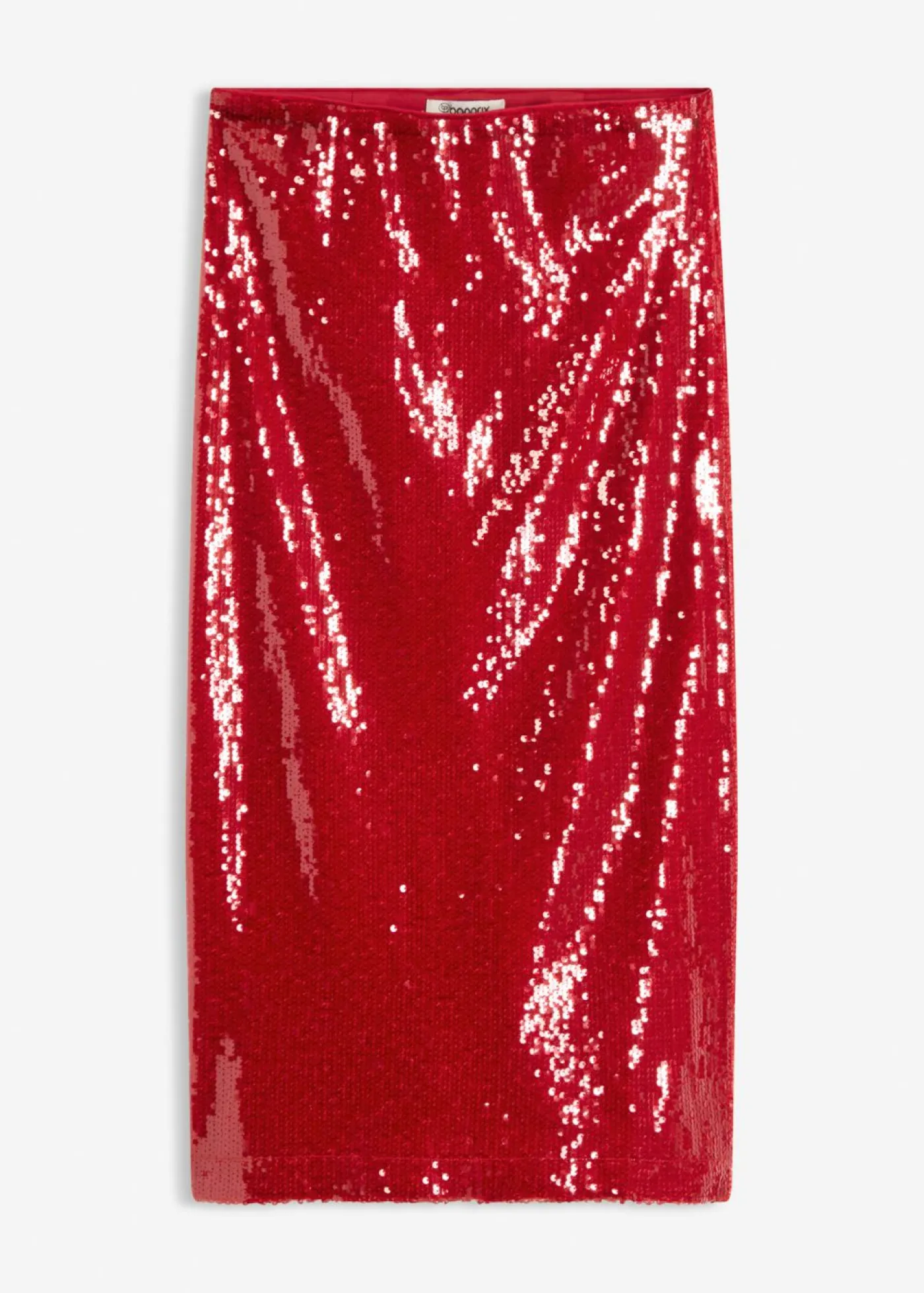 New Falda midi de lentejuelas Mujer Faldas