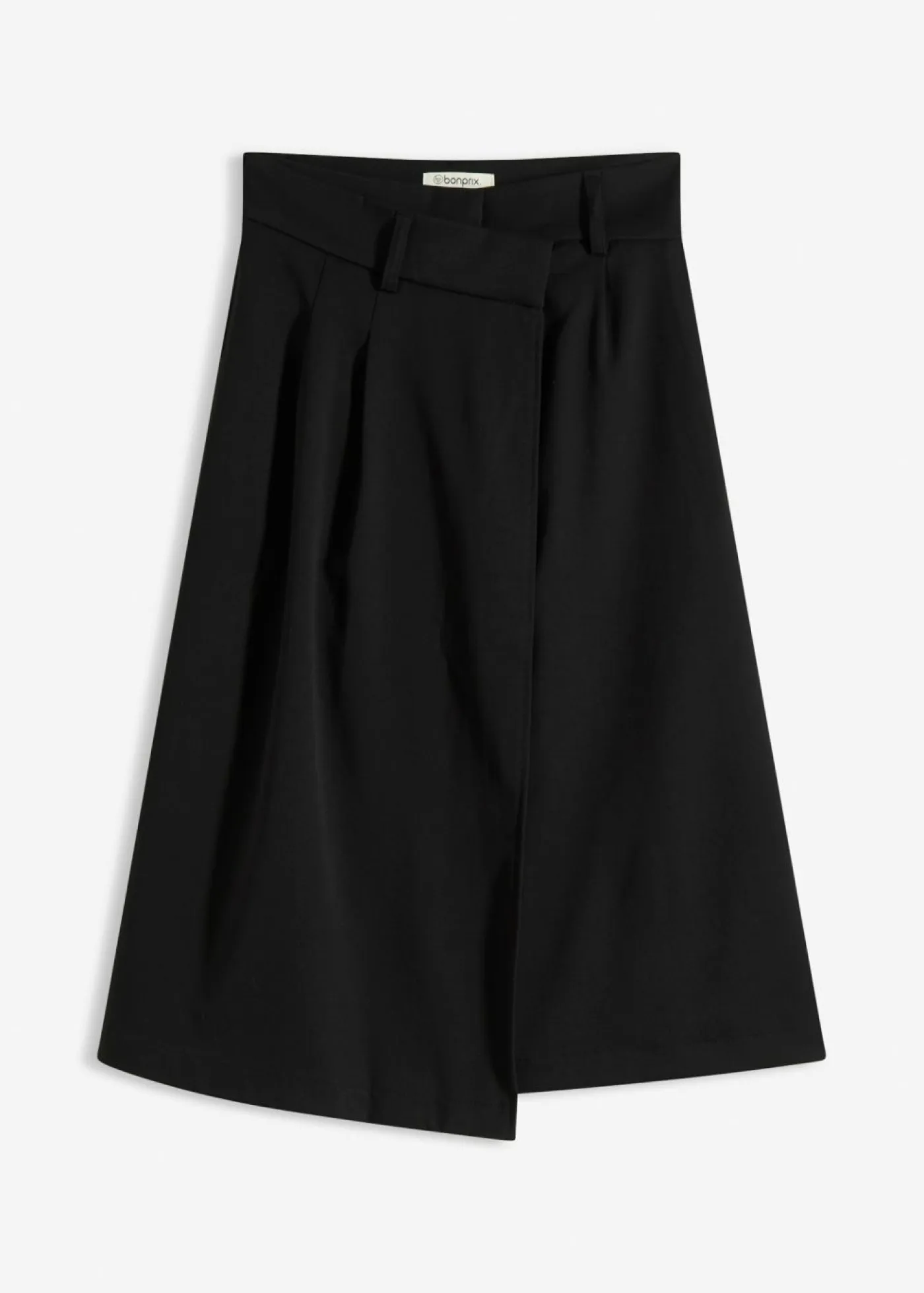 Outlet Falda midi de mezcla de viscosa Mujer Esenciales|Faldas