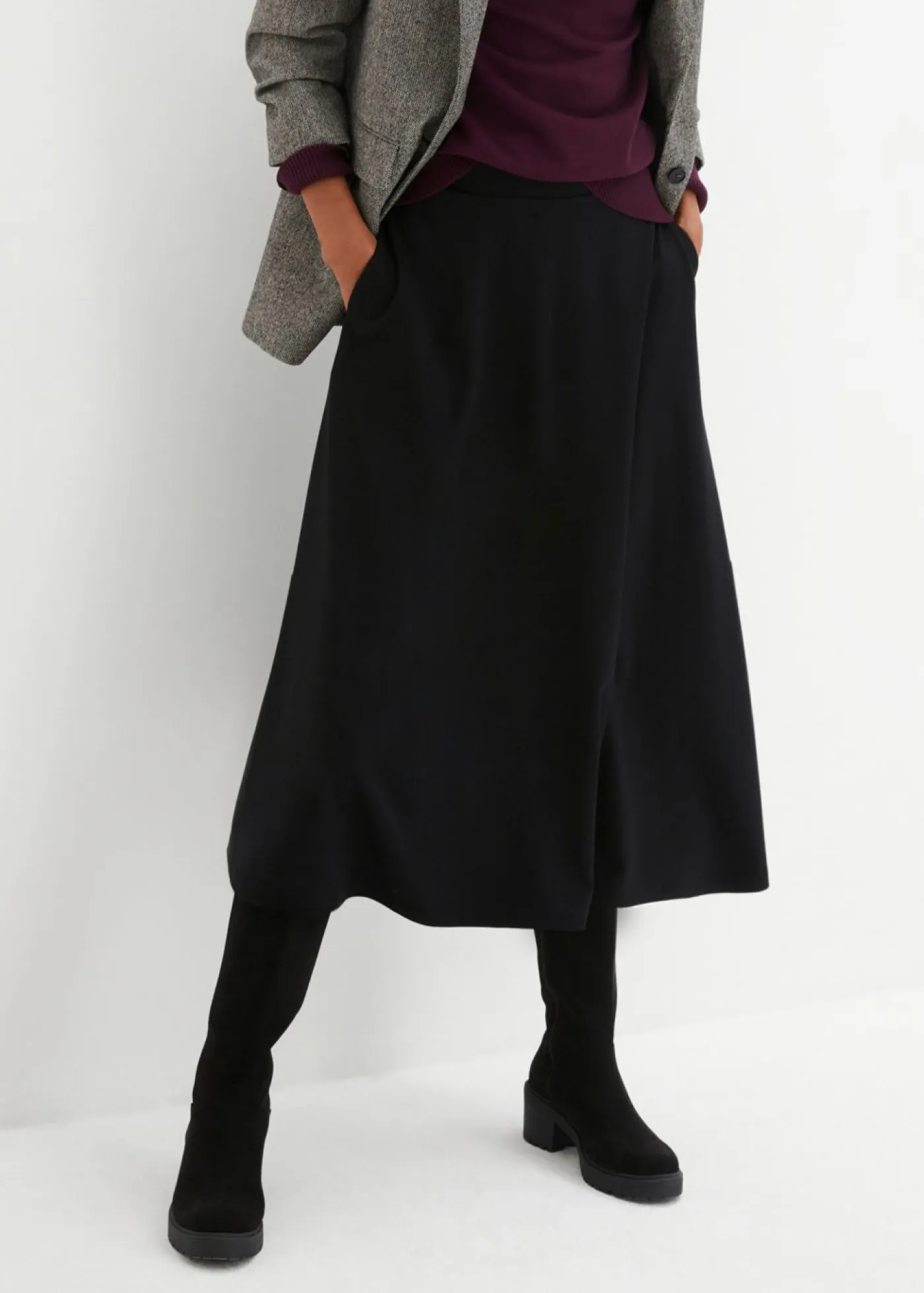 Sale Falda midi de Punto di Roma Mujer Faldas