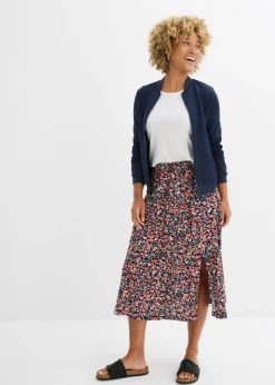 Discount Falda midi de viscosa Mujer Faldas