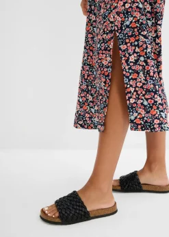 Discount Falda midi de viscosa Mujer Faldas