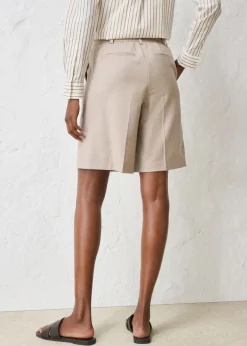 Falda pantalón con contenido de lana Mujer Premium|Pantalones