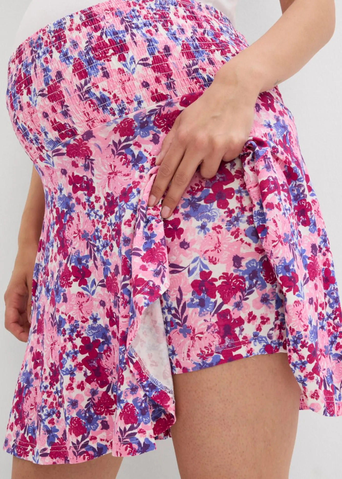 Online Falda pantalón premamá 2 en 1 de punto Mujer Premamá