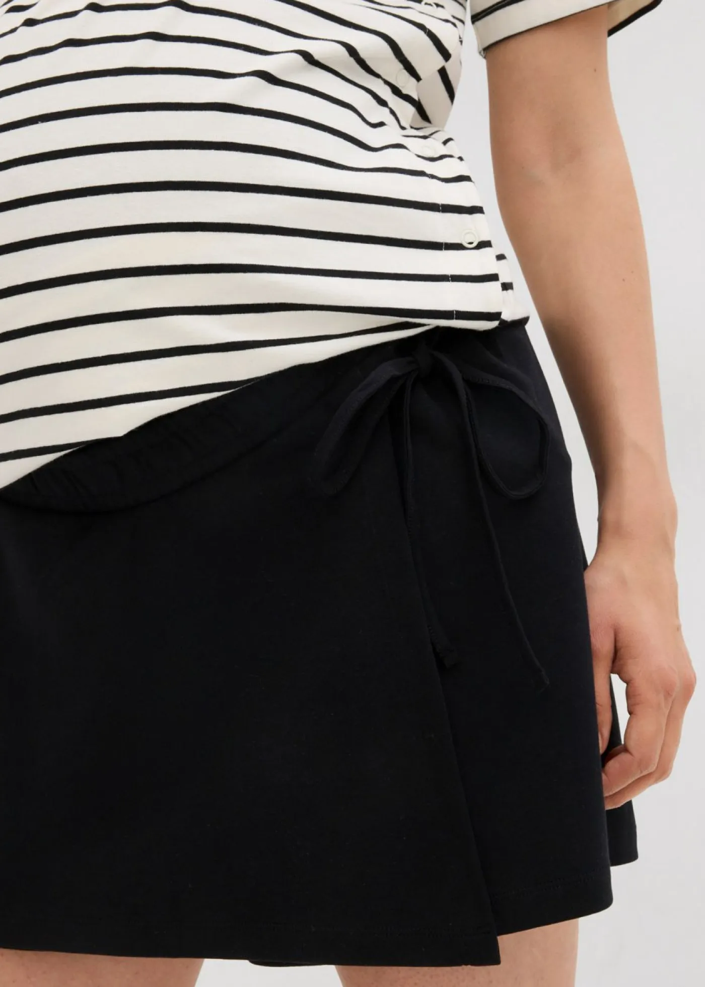 Hot Falda pantalón premamá de algodón orgánico Mujer Premamá