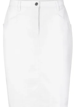 Outlet Falda vaquera elástica Mujer Faldas
