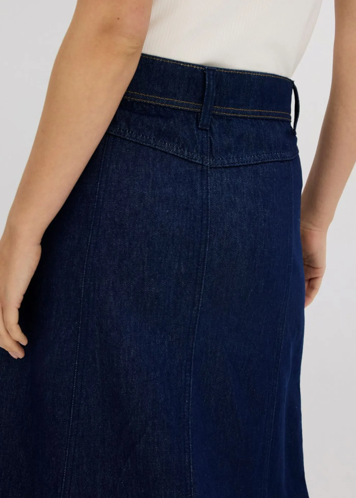 Discount Falda vaquera midi Mujer Faldas