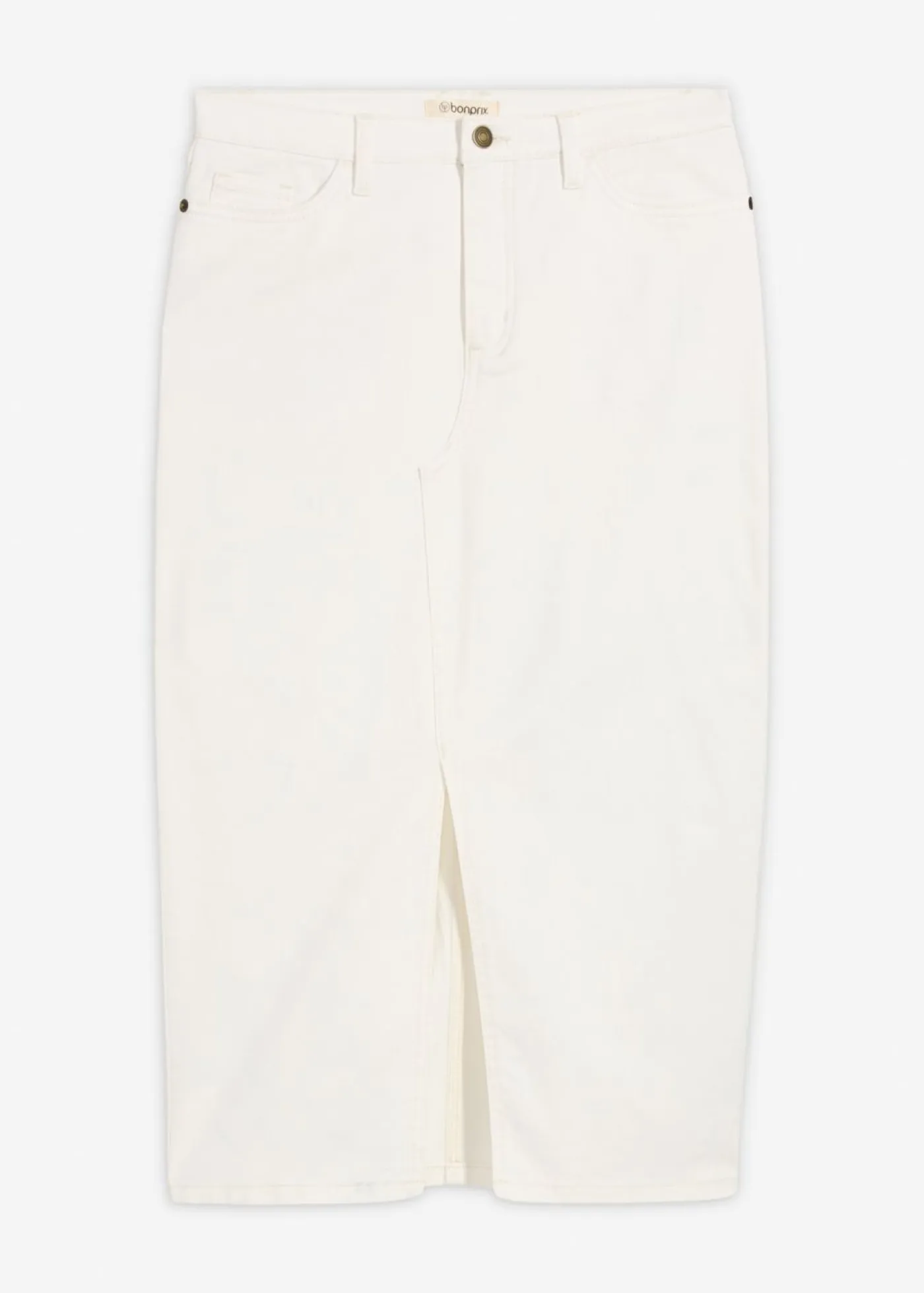 New Falda vaquera midi Mujer Faldas|Novedades