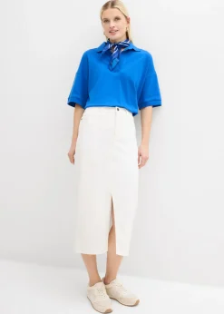 New Falda vaquera midi Mujer Faldas|Novedades
