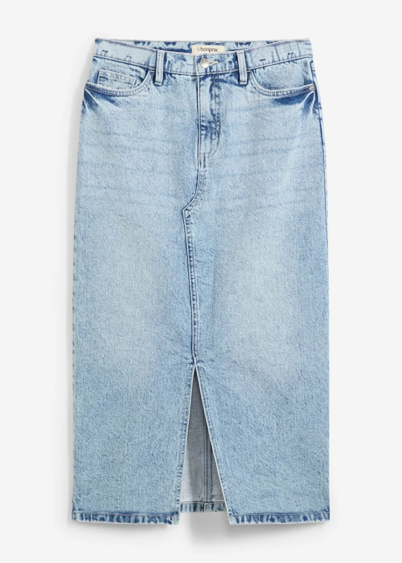 New Falda vaquera midi Mujer Faldas|Novedades