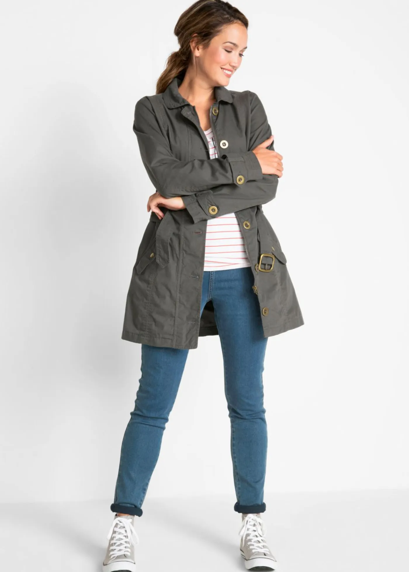 Outlet Gabardina Mujer Chaquetas Y Abrigos