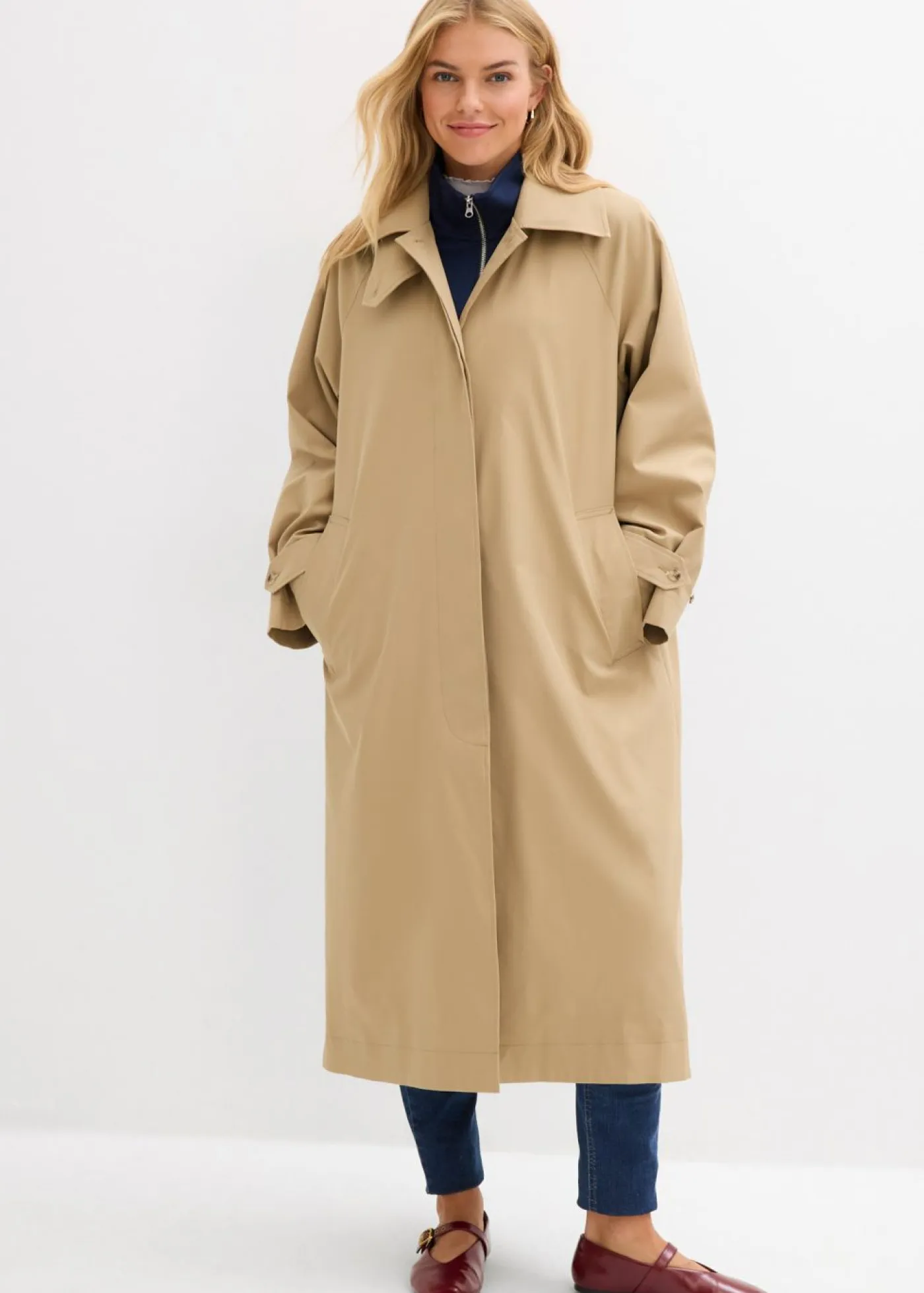 Best Gabardina con trabillas Mujer Esenciales|Chaquetas Y Abrigos