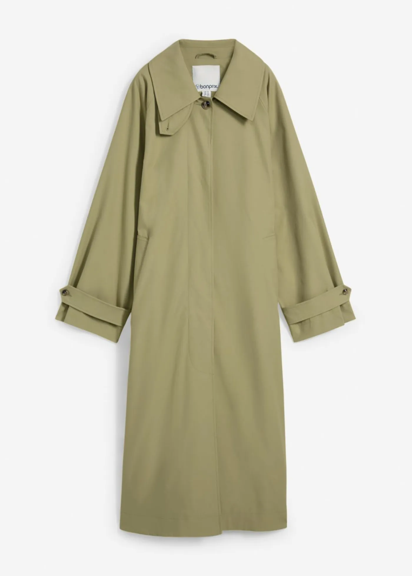 Clearance Gabardina con trabillas Mujer Esenciales|Chaquetas Y Abrigos