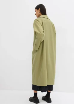Clearance Gabardina con trabillas Mujer Esenciales|Chaquetas Y Abrigos