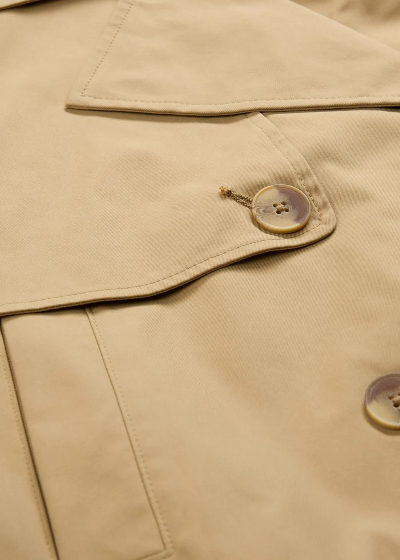 New Gabardina corta Mujer Chaquetas Y Abrigos