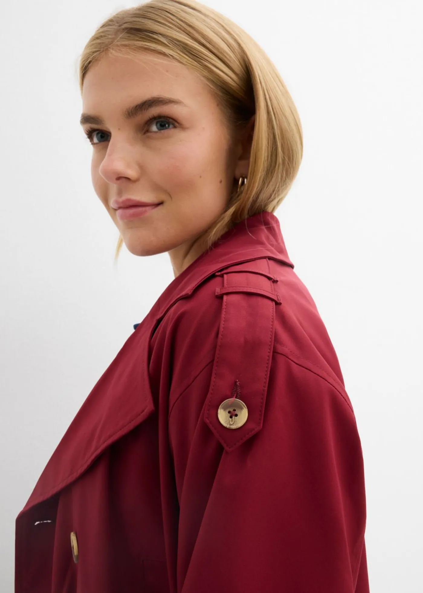 Outlet Gabardina corta Mujer Chaquetas Y Abrigos