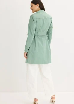 Gabardina de algodón Mujer Chaquetas Y Abrigos