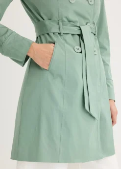 Gabardina de algodón Mujer Chaquetas Y Abrigos